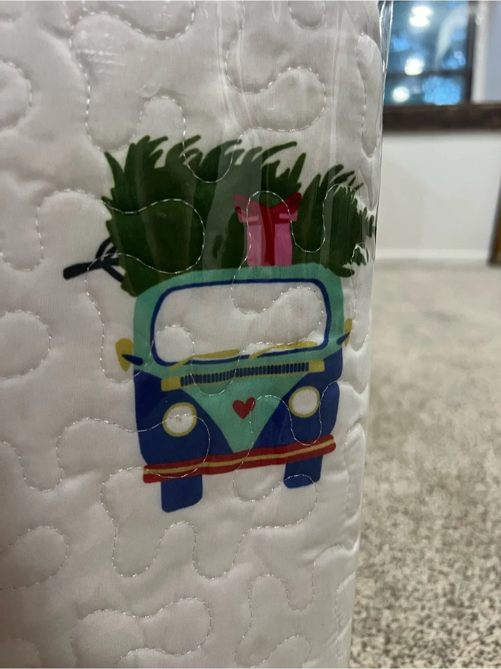 Holiday Car King Quilt